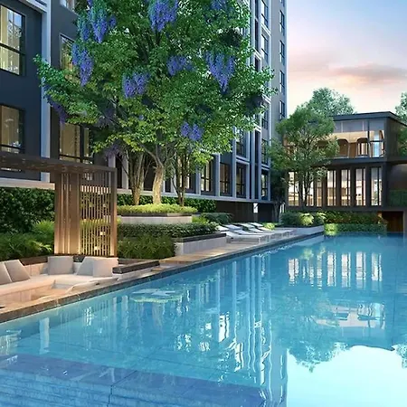 Shade Of Sky Sathon - Pool, Fitness, Parking, Wifi Apartment